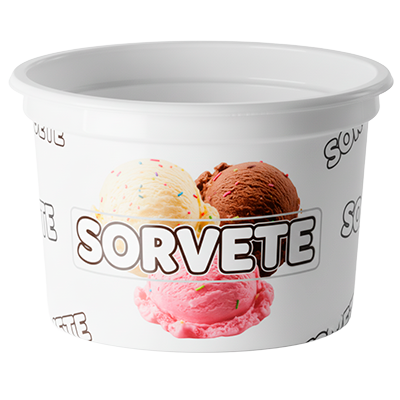 Potes e Copos para Sorvetes